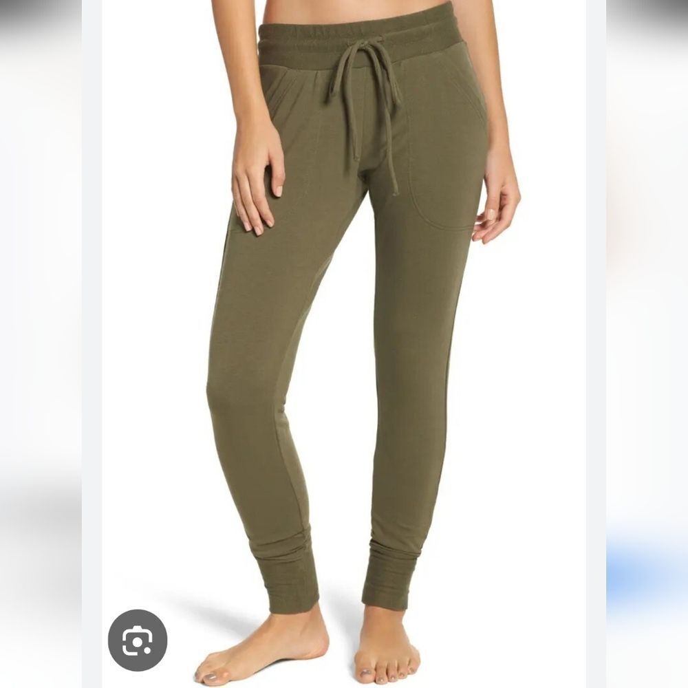 Free People Olive Jogger Pants